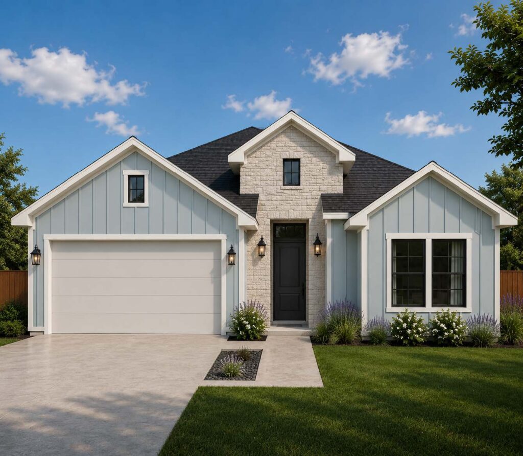 The Oak Hollow_3 Bed 2 Bath_With Color image
